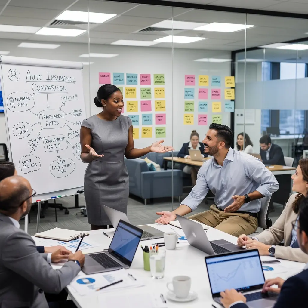 Porównanie różnych planów ubezpieczenia samochodowego w tabeli.